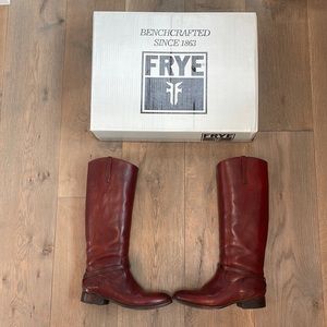 Frye “Lindsay Plate” Riding Boots